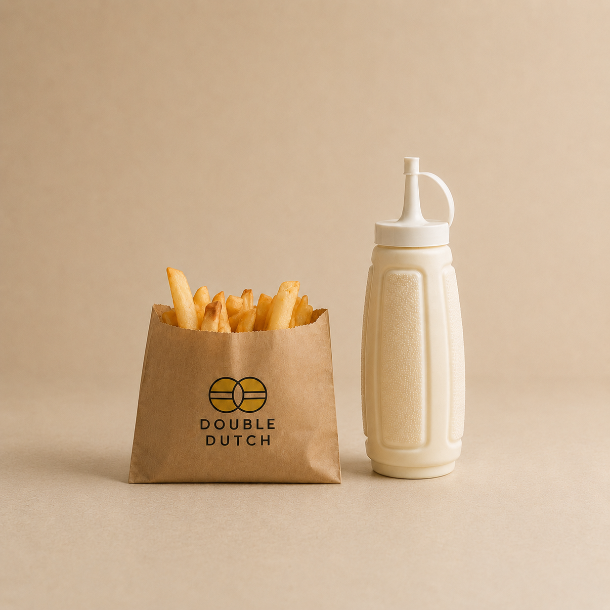 Brown fry bag